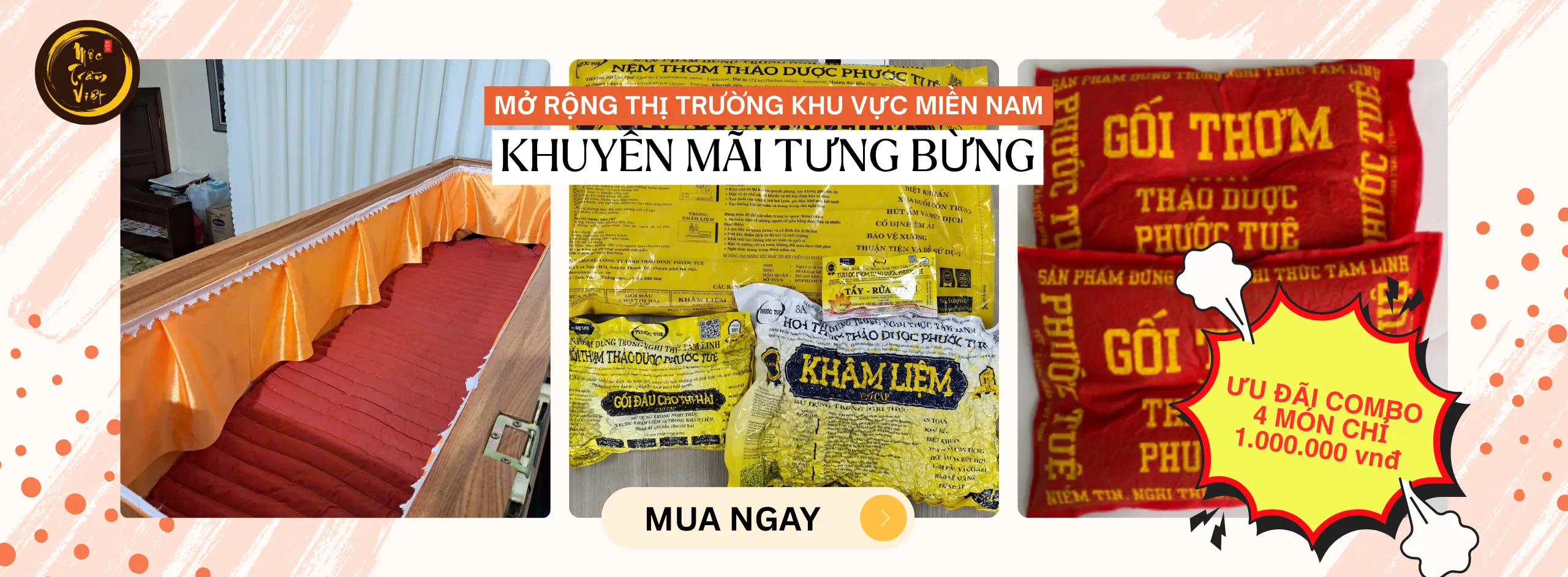 Khuyến mãi combo 4 sản phẩm Mộc Trầm Việt chỉ 1,000,000vnđ